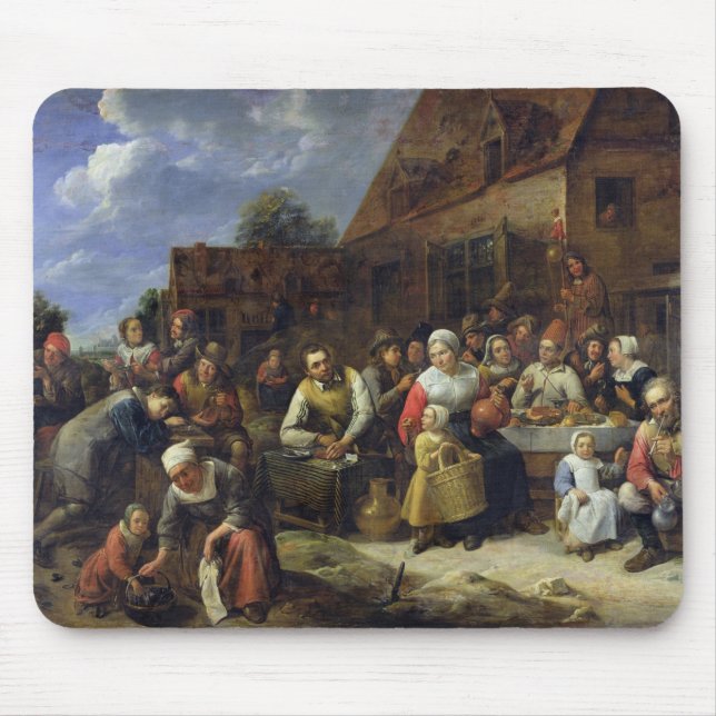 Mousepad Um banquete da vila (Frente)