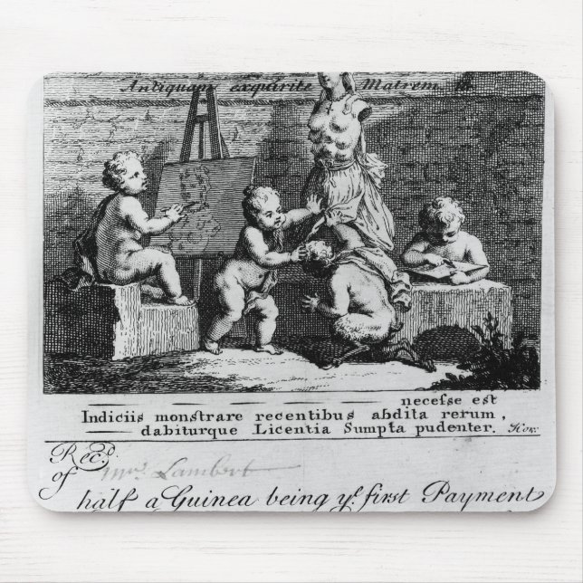 Mousepad Um bilhete da assinatura para 'uma prostituta (Frente)