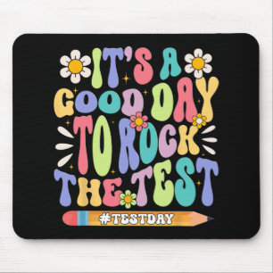 Mousepad Um Bom Dia Para Atingir O Motivato De Teste Da Gro