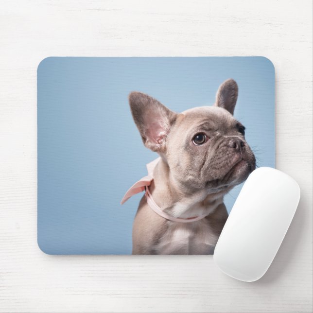 Mousepad Um Bulldog Francês (Com mouse)