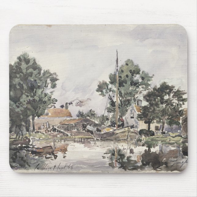 Mousepad Um canal em Haia, 1868 (Frente)