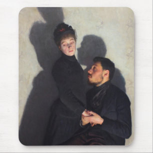Mousepad Um Casal com sombras de transmissão (por Emile Fr