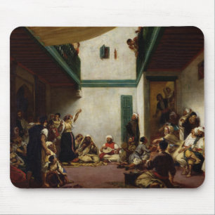 Mousepad Um casamento judaico em Marrocos, 1841
