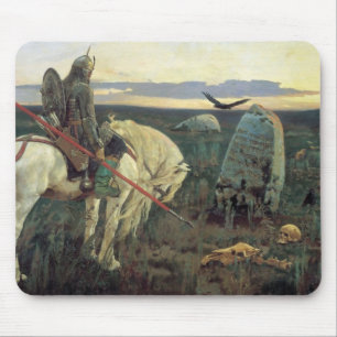 Mousepad Um Cavaleiro nas Estradas