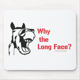 Mousepad Um cavalo anda em um bar…