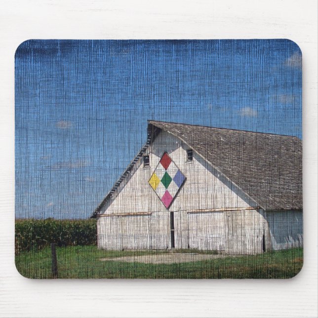 Mousepad Um Celeiro Com Um Quilete (Frente)