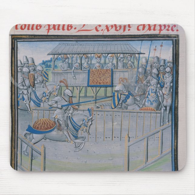 Mousepad Um competiam em Londres: Jousting (Frente)