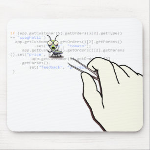 Mousepad Um dia na tecnologia de programação