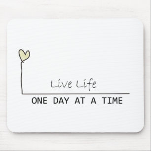 Mousepad um dia no tempo