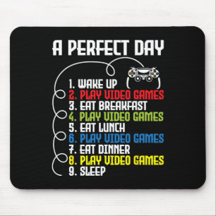 Mousepad Um Dia Perfeito - Jogos Engraçados 1