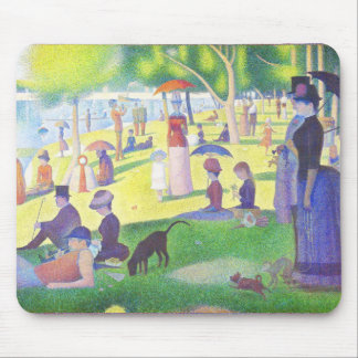 Mousepad Um domingo por Georges Seurat
