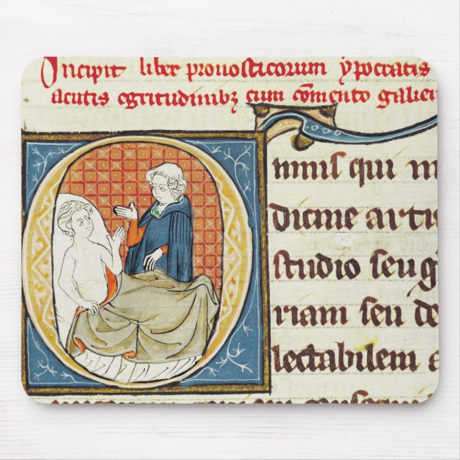 Mousepad Um doutor Diagnosing um paciente (Frente)