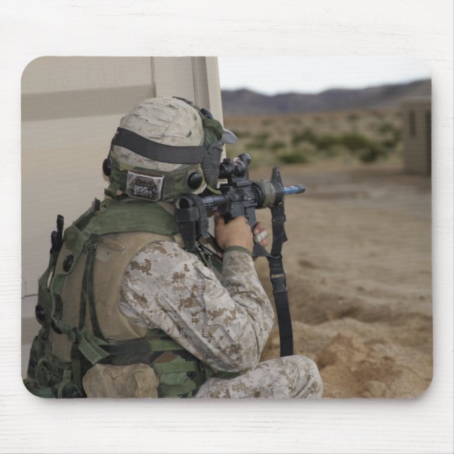 Mousepad Um escoteiro de infantaria (Frente)