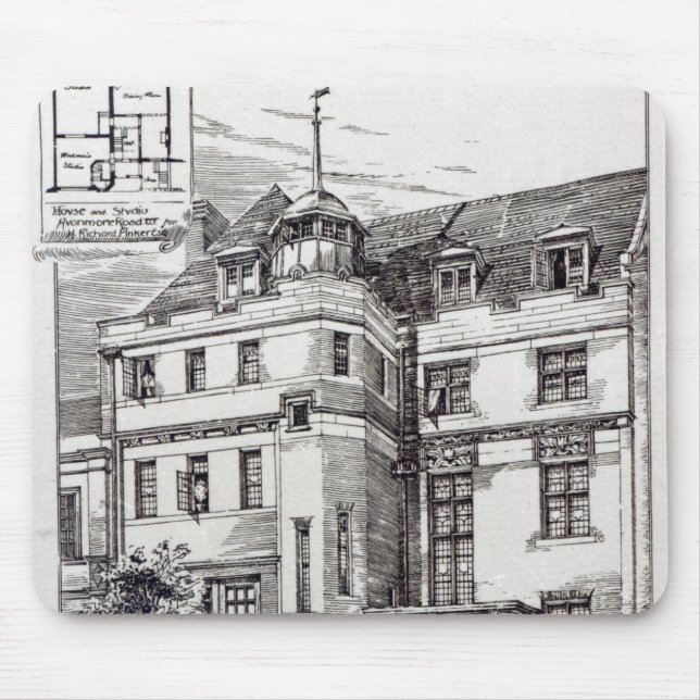 Mousepad Um estúdio dos escultores, 1892 (Frente)