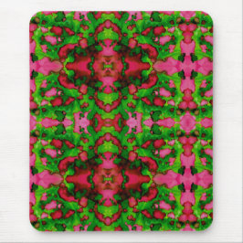 Mousepad Um estudo em rosa e verde