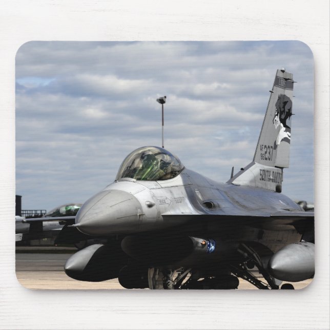 Mousepad Um Falcão de Luta F-16 (Frente)