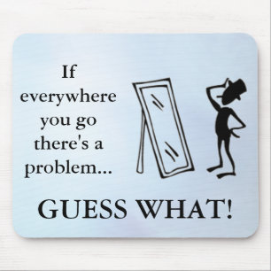 Mousepad Um forro sarcástico para pessoas irritantes