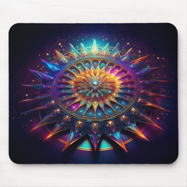 Mousepad Um Fractal de Gás de Sierpinski (Frente)