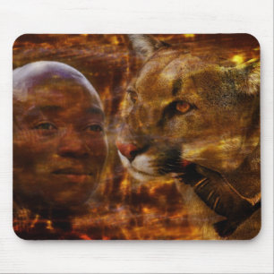 Mousepad Um guerreiro bravo em África do Sul