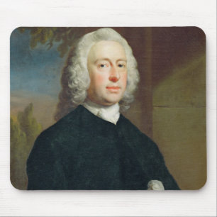 Mousepad Um homem desconhecido no preto, 1735 (óleo em