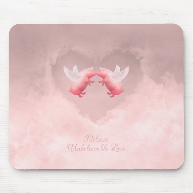 Mousepad Um inacreditável Pad de Mouse de Amor (Frente)