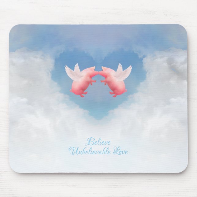 Mousepad Um inacreditável Pad de Mouse de Amor (Frente)