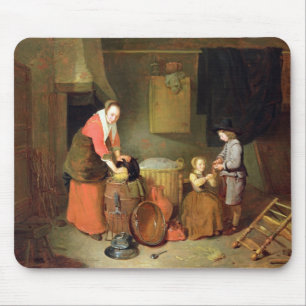 Mousepad Um interior da cozinha, século XVII