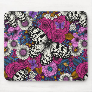 Mousepad Um jardim II colorido