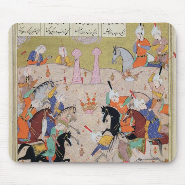 Mousepad Um jogo do polo (Frente)