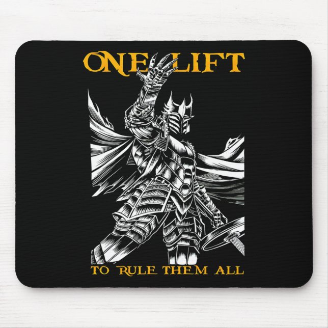 Mousepad Um Levantamento Para Ordená-Los A Todos Os Pesos D (Frente)