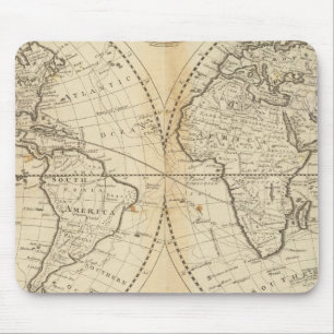 Mousepad Um mapa do mundo