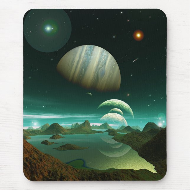 Mousepad Um mar do verde (Frente)