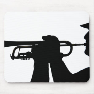 Mousepad Um membro do serviço joga um acordo