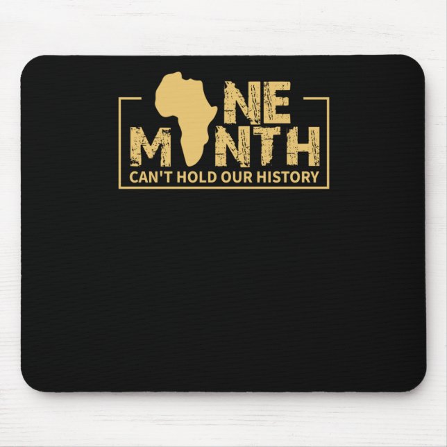 Mousepad Um Mês Não Consegue Manter Nossa História - Histór (Frente)