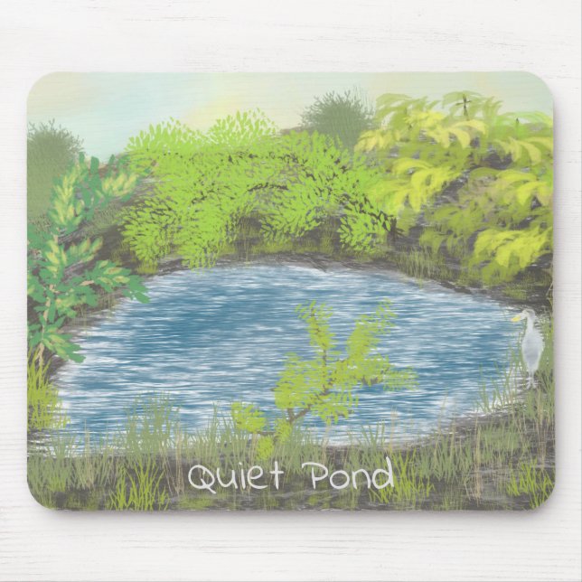 Mousepad Um mouse de ponta (Frente)