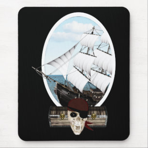 Mousepad Um navio pirata