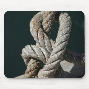 Mousepad Um nó amarrado em um molhe   Portugal