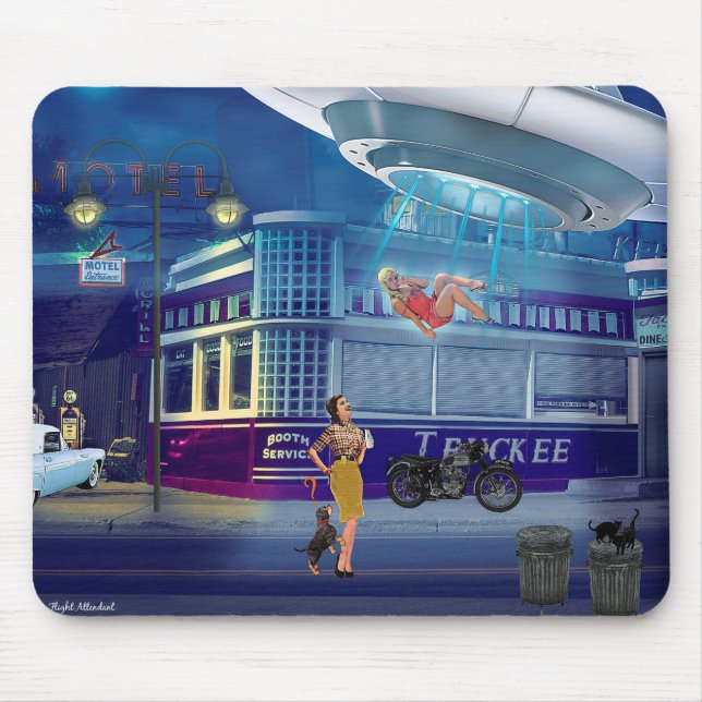 Mousepad Um Novo Atendedor de Voo (Frente)