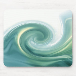 Mousepad Um oceano de ondas verdes