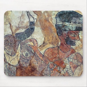 Mousepad Um padre que conduz um touro sacrificar