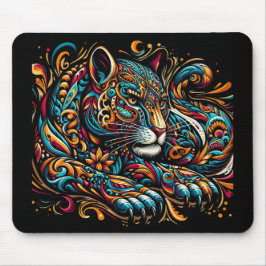 Mousepad Um Pantera Majestoso - Um Pão De Mouse