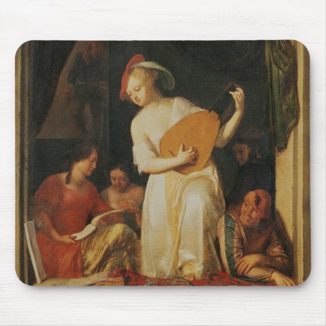 Mousepad Um partido musical, 1681 (Frente)