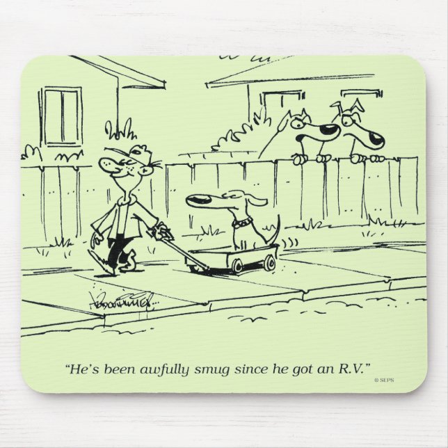 Mousepad Um passeio novo (Frente)