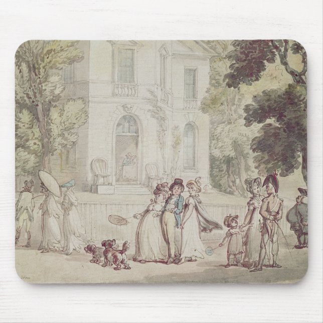 Mousepad Um passeio um domingo à tarde (Frente)