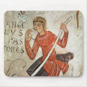 Mousepad Um pastor que joga um flageolet
