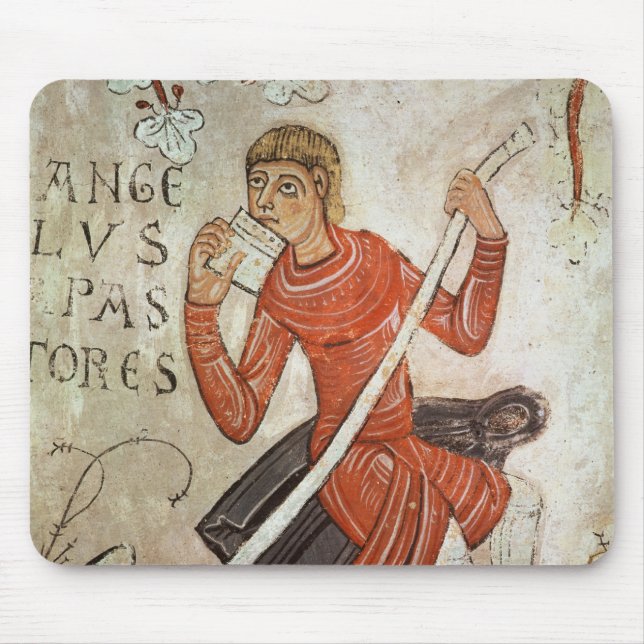 Mousepad Um pastor que joga um flageolet (Frente)