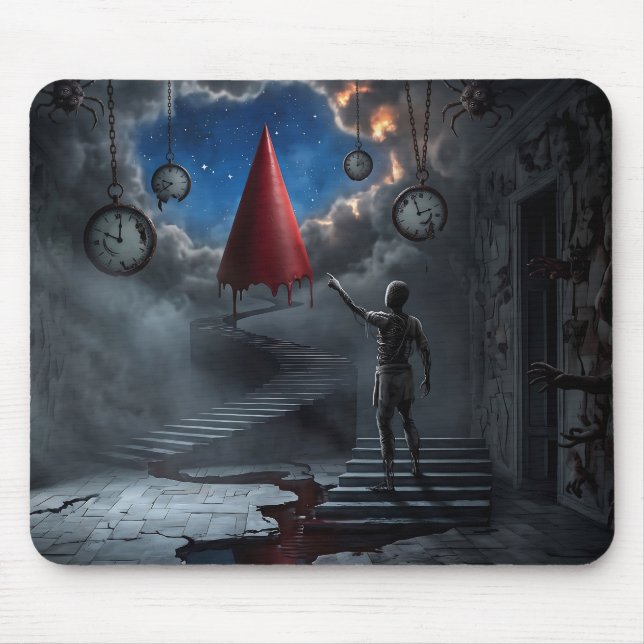 Mousepad Um Pesadelo Visualizado (Frente)