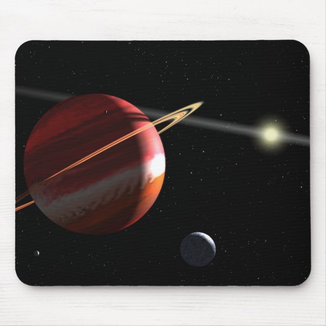 Mousepad Um planeta de massa Júpiter orbitando a estrela pr (Frente)
