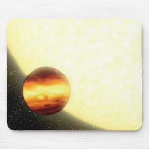 Mousepad Um planeta gás-gigante que orbita muito perto