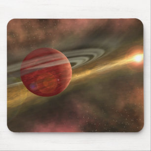 Mousepad Um planeta newfound possível